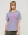 Superdry Vrouwen Vintage Logo Heritage Relaxed T-shirt Paars