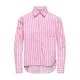 KIDS ONLY GIRL rechtvallende gestreepte blouse – roze