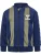 Hummel Sportief sweatvest  donkerblauw / olijfgroen / wit