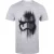 Star Wars Heren Trooper Masker T-Shirt (Grijze Mergel)