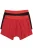 Men Plus Boxershorts  rood / zwart