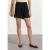 Street One Dames High Waist shorts met riem in Zwart