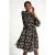 POM Amsterdam Dress – Flower Flow Anthracite