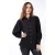 EsQualo Blouse Puff Slve Black