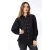 EsQualo Blouse Puff Slve Black
