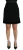 Dolce & Gabbana Zwarte A-lijn mini rok met hoge taille en viscose rok voor dames