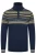 BLEND Trui  beige / blauw / bruin / groen
