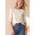 Basic shirt met boothals