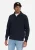 No-excess Pullover Half Zip Wing Collar Tuck Stitch 33230932 Trui 178 Dark Night