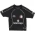 Balenciaga Lion Crest voetbalshirt T-shirt in zwart polyester