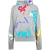 Money Grafische heren Hoodie (Grijs)