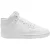 Nike Hoge sneakers met platte zool voor dames uit de Court Vision-collectie (Wit)
