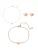 Hey Happiness Sieraden set ‘Pure Love’  rose-goud