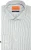 Suitable Twill Overhemd Extra Lange Mouw Streep Groen