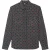The Kooples Cow Boy Shirt With Polka Dots Black Daisy Print And Red Embr
