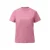 T-shirt in gewassen katoen met bedrukte logo vrouwen QS