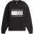 Tommy Jeans Heren Monochroom Sweatshirt (Zwart)