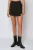 Hoge taille korte rok met strikdetail