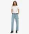 Denim Timmermansbroek met Middelhoge Taille Lichtblauw