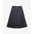 Vrouwen mid-lange geruite plissé rok Superdry