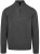 Suitable Half Zip Trui Lamswol Antraciet