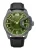POLICE Analoog horloge ‘Underlined’  donkergrijs / groen / zwart