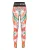 Plein Sport Leggings  grasgroen / lichtoranje / zwart / wit