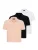 Antioch Shirt  rosé / zwart / wit