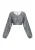 IZIA Blouse Dames Aqua veelkleurig