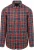 Suitable Overhemd Flanel Checks Rood