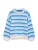VERO MODA Trui ‘VMMaybe’  beige / blauw / pastelblauw / lichtblauw