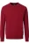Redmond Casual Trui ronde hals rood, Effen