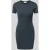 Calvin Klein Jeans T-shirtjurk met labelpatch en ronde hals