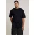 Aeden T-shirt met backprint zwart