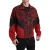 Luipaardprint Trainingsjack Roodzwart Stijl