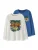 NAME IT Shirt ‘NKMVELDO’  blauw / spar / oranje / wit