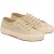 Superga Unisex 2750 Linnen Sportschoenen voor volwassenen (Beige/Off White)