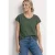 Street One Dames Shirt met gestructureerde mix in Groen