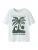 NAME IT Shirt ‘NKMJUDE’  donkergroen / wit