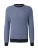 HECHTER PARIS Trui  donkerblauw / lichtgrijs