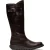 Fly London Dames Bruine MOL 2 Leren Wedge Heel Kniehoge Rits Laarzen