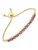 Rafaela Donata Armband  goudgeel / lila