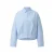 Blouse met een casual snit versierd met plooien en langer aan de achterkant voor dames s.Oliver