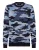 Pullover Ronde Hals Camouflage