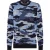 Pullover Ronde Hals Camouflage