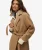 Relaxed Lange jas van Wolmix Brown