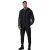 Gym King Raglan-windjack met capuchon voor heren (Zwart/Grafiet)