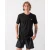 Korte Mouwen T-Shirt met Logo Detail in Zwart
