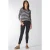 Rich & Royal Organic Heavy Jersey Longsleeve Striped Black