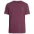 Donkerpaars T-shirt met Lyle & Scott-logo op de borst